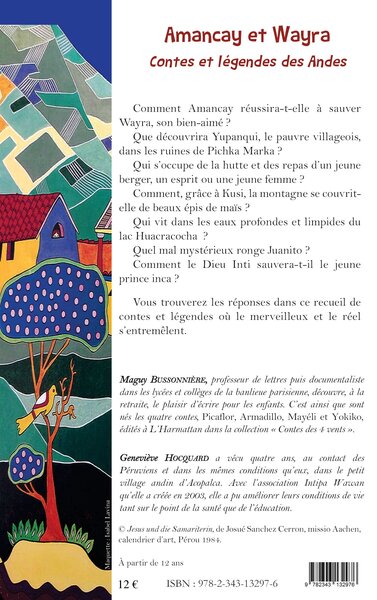 Amancay et Wayra, Contes et légendes des Andes (9782343132976-back-cover)