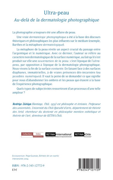 Ultra-peau, Au-delà de la dermatologie photogaphique (9782343127729-back-cover)