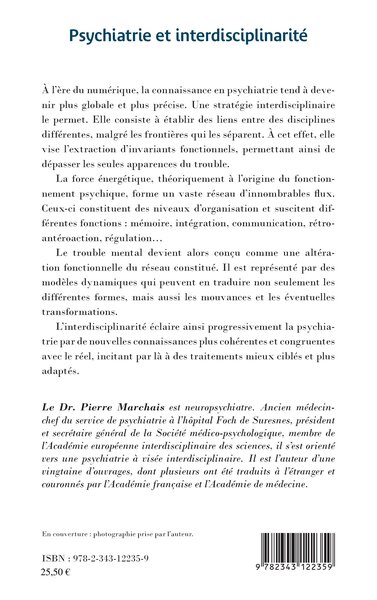 Psychiatrie et interdisciplinarité (9782343122359-back-cover)