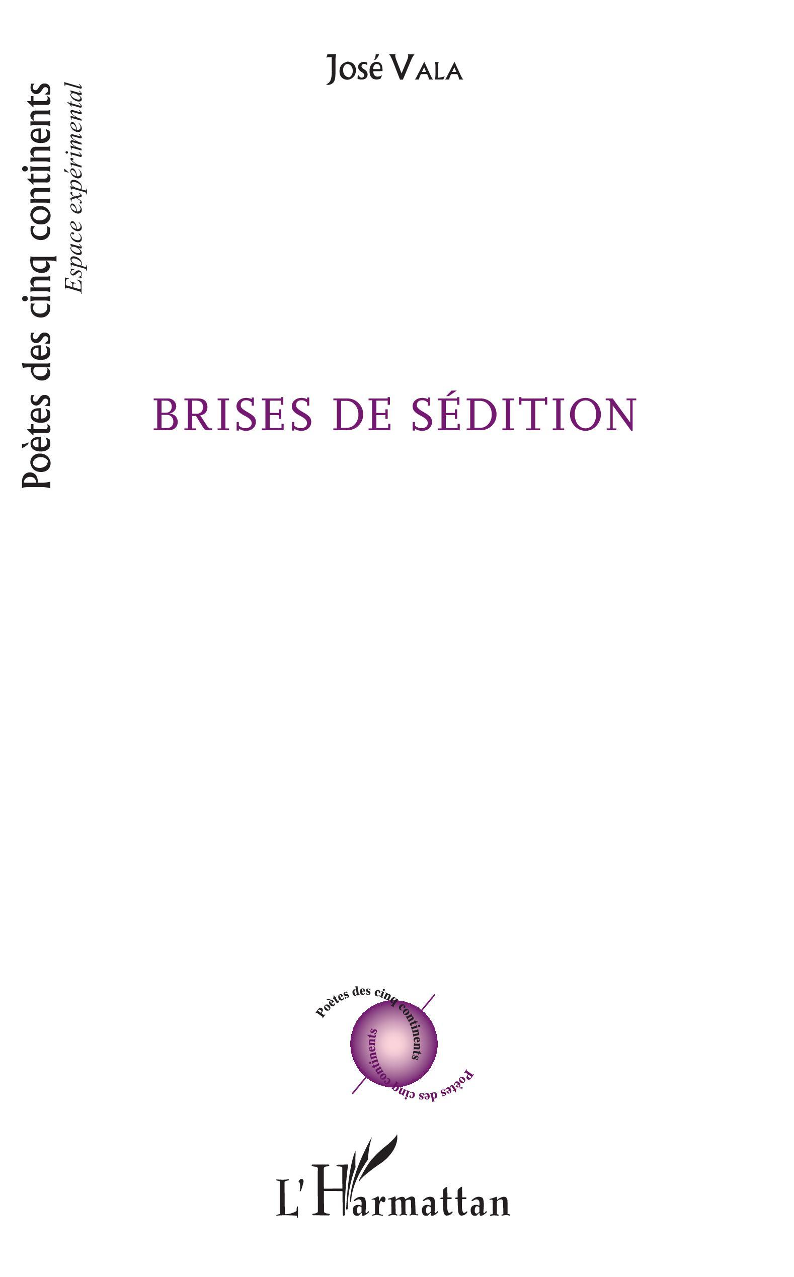 Brises de sédition (9782343165554-front-cover)