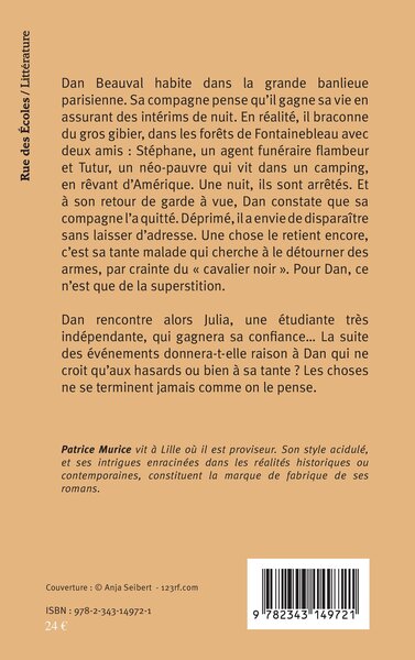 Quand les loups sortent de la ville, Roman (9782343149721-back-cover)