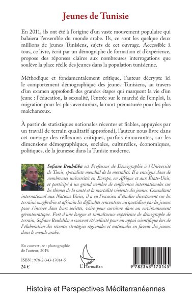 Jeunes de Tunisie (9782343170145-back-cover)