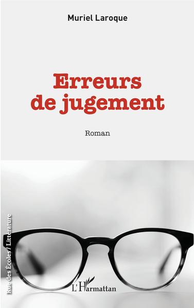 Erreurs de jugement, Roman (9782343193229-front-cover)