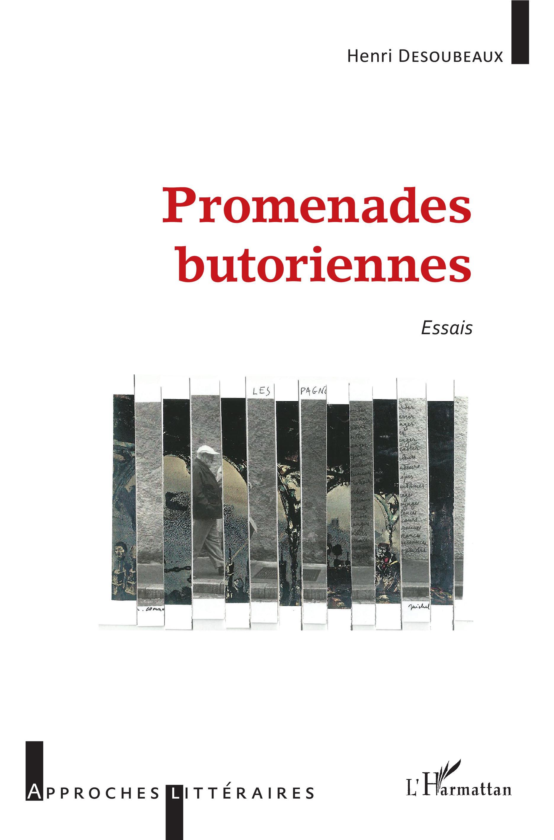 Promenades butoriennes, Essais (9782343148649-front-cover)
