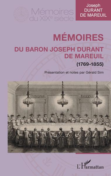 Mémoires du baron Joseph Durant de Mareuil, (1769-1855) (9782343198262-front-cover)