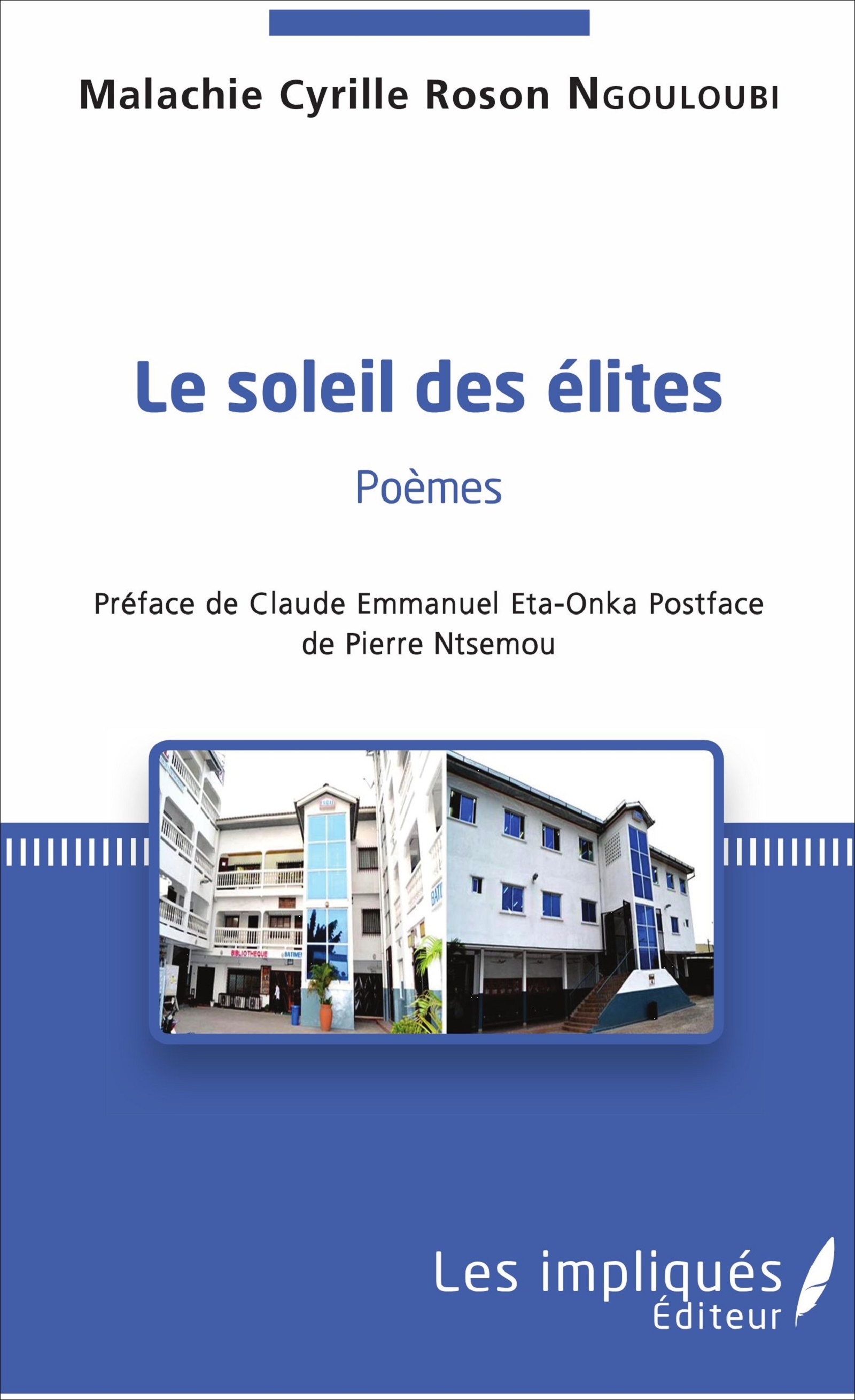 Le soleil des élites, Poèmes (9782343128870-front-cover)