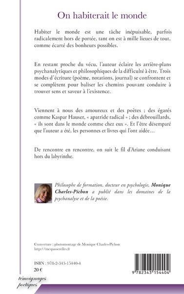 On habiterait le monde (9782343154404-back-cover)