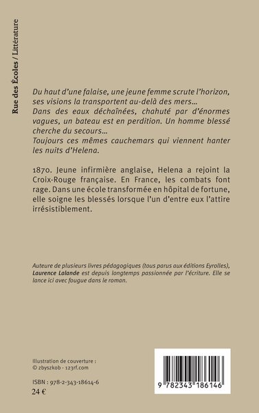 De l'autre côté de la Manche, Roman (9782343186146-back-cover)