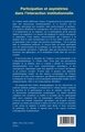 Participation et asymétries dans l'interaction institutionnelle (9782343117492-back-cover)