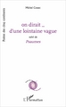 on dirait _ d'une lointaine vague, suivi de - Psaumes (9782343113456-front-cover)