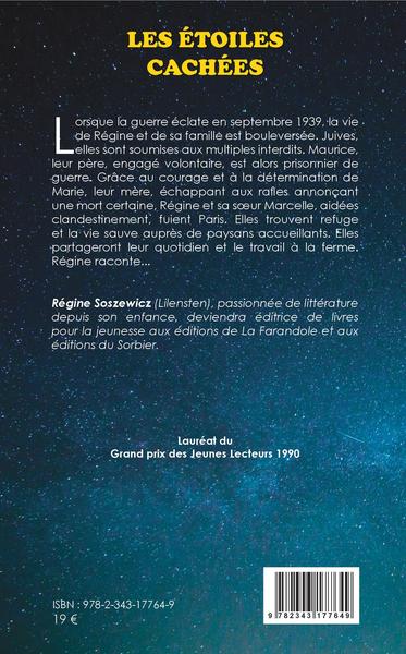 Les étoiles cachées (9782343177649-back-cover)