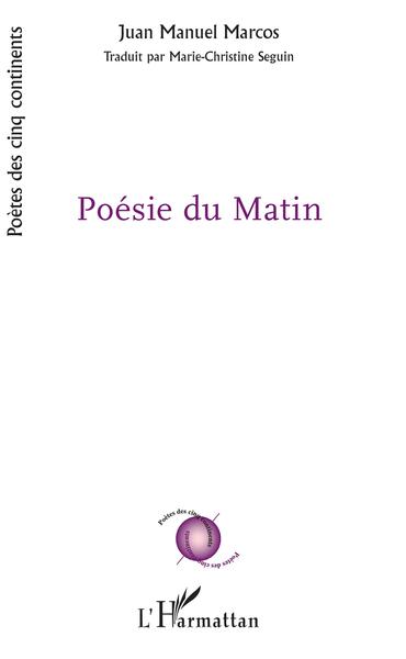 Poésie du Matin (9782343199276-front-cover)