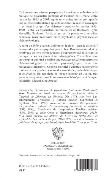 Psychoses et langages, Scènes psychothérapiques du dire (9782343151267-back-cover)