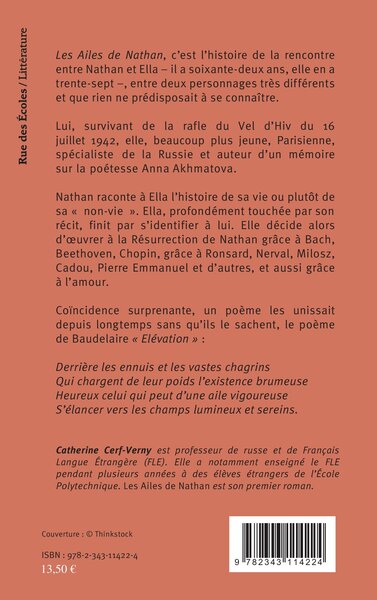 Les Ailes de Nathan, Roman (9782343114224-back-cover)