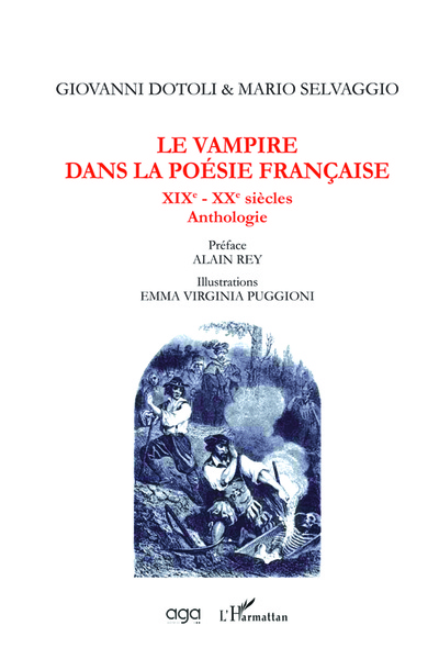Le vampire dans la poésie française, XIXe - XXe siècles - Anthologie (9782343180915-front-cover)