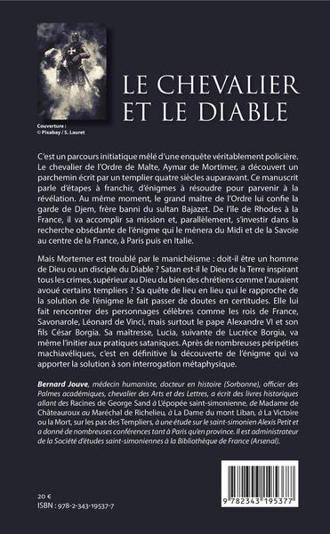 Le Chevalier et le Diable, Nouvelle édition (9782343195377-back-cover)