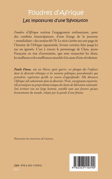Foudres d'Afrique, Les impostures d'une Révolution - Roman (9782343110790-back-cover)