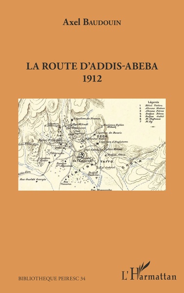 La route d'Addis-Abeba, 1912 (9782343151632-front-cover)