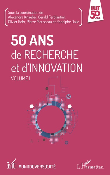50 ans de recherche et d'innovation, Volume 1 (9782343109787-front-cover)