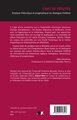 L'art de réfuter, Analyse rhétorique et pragmatique du dialogue théâtral (9782343113517-back-cover)