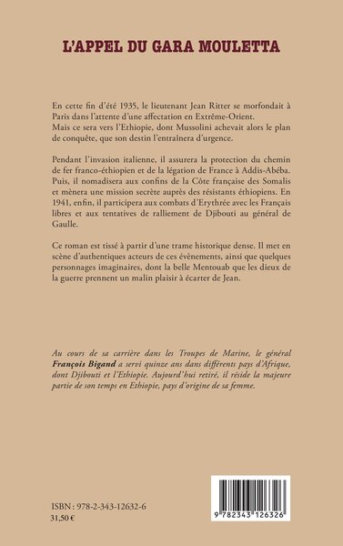 L'appel du Gara Mouletta (9782343126326-back-cover)