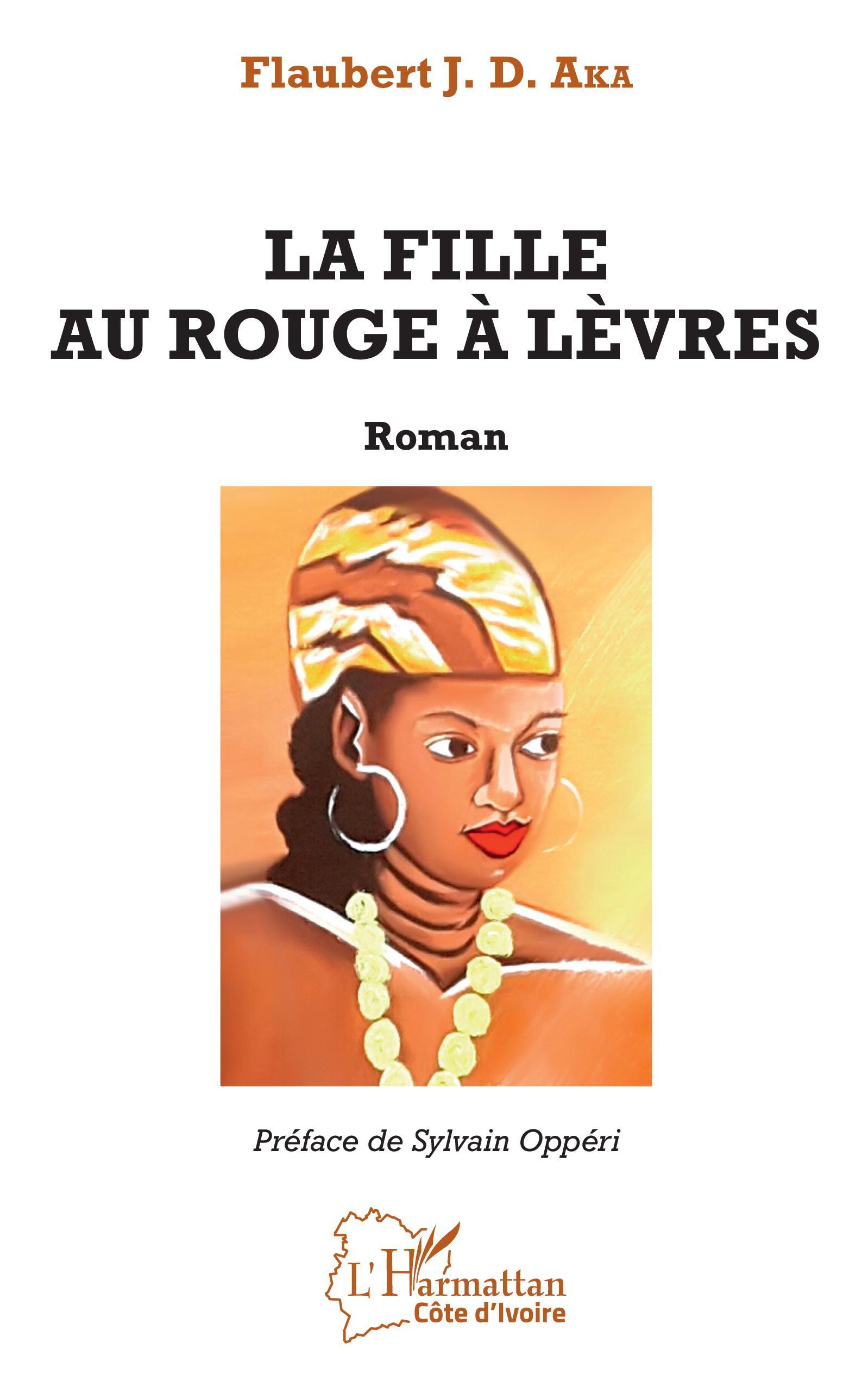 La fille au rouge à lèvres, Roman (9782343152769-front-cover)