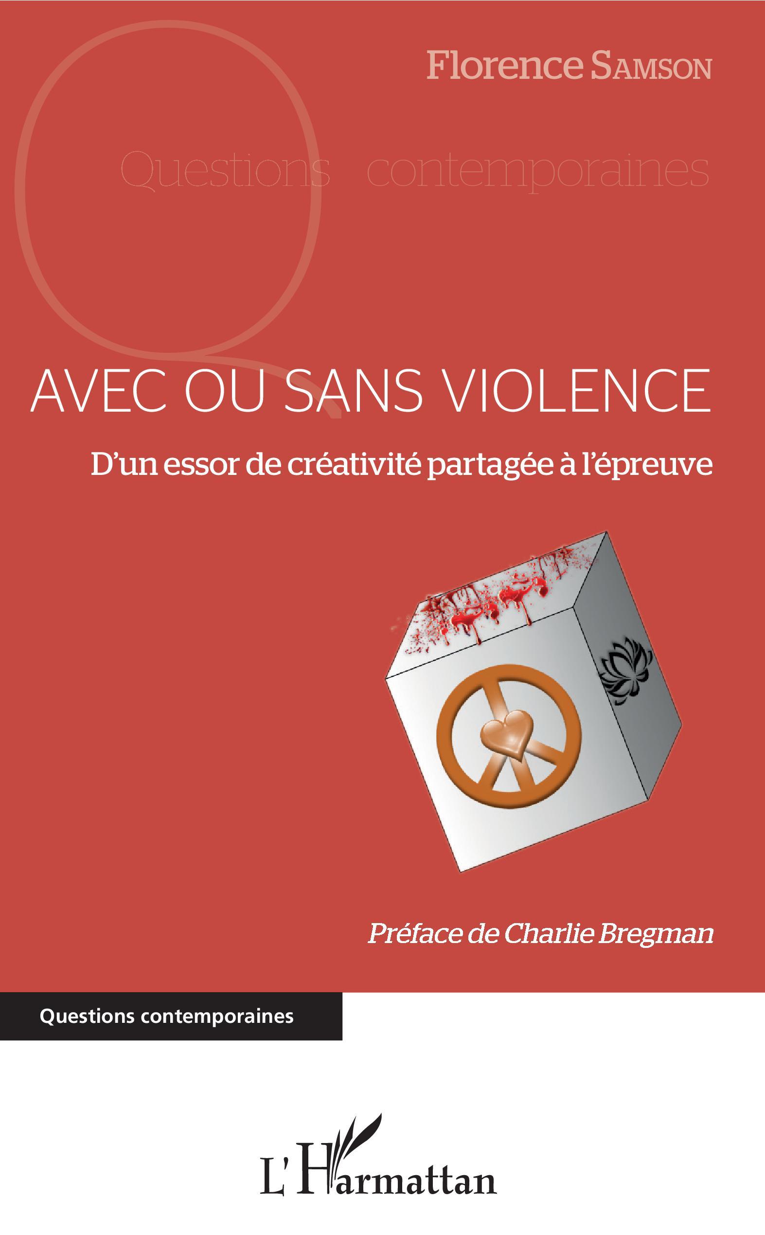 Avec ou sans violence, D'un essor de créativité partagée à l'épreuve (9782343151380-front-cover)