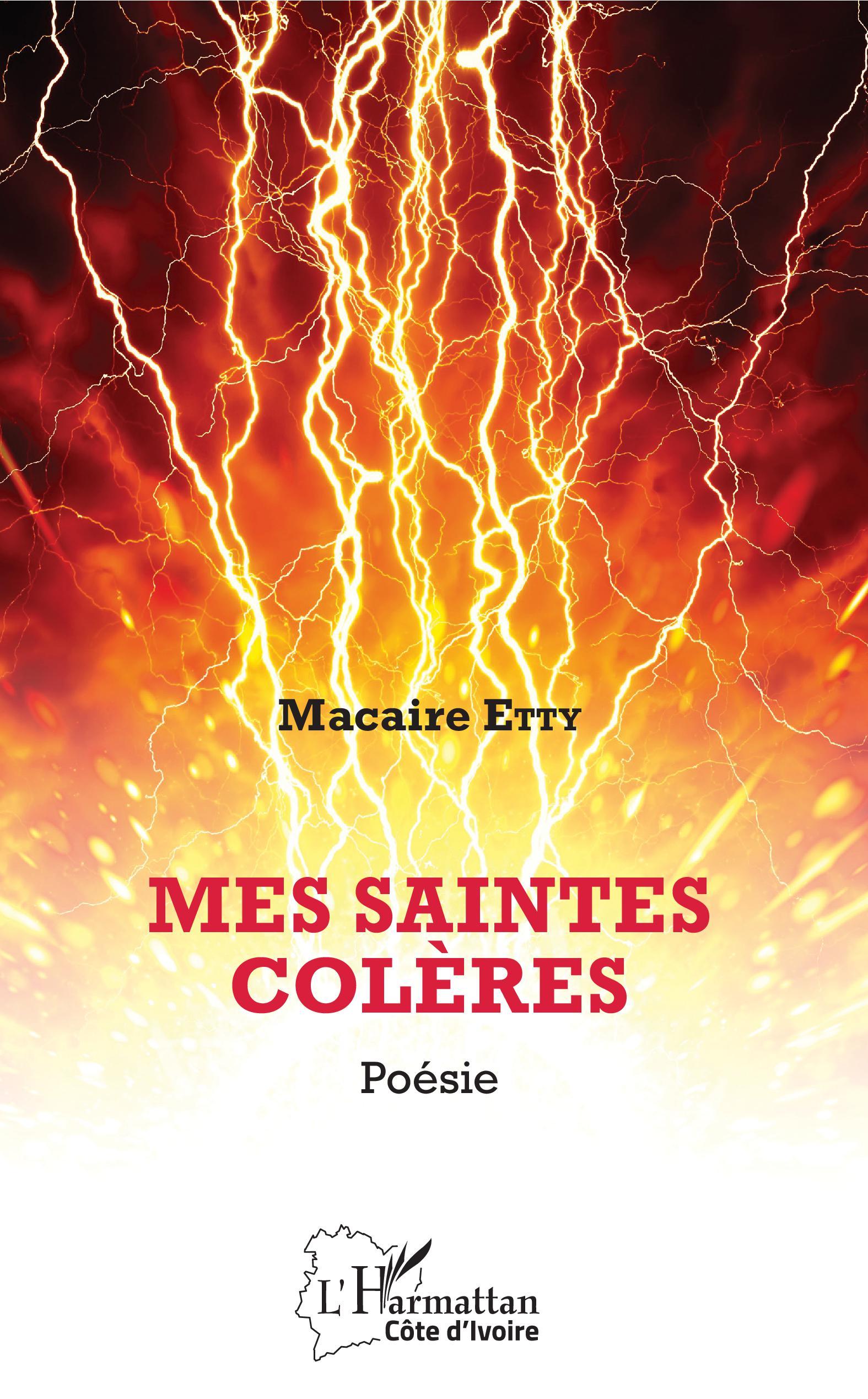 Mes saintes colères, Poésie (9782343135342-front-cover)