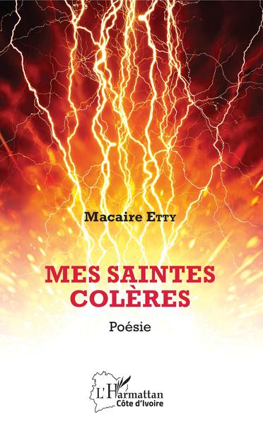 Mes saintes colères, Poésie (9782343135342-front-cover)