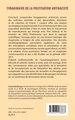 L'imaginaire de la politisation antiraciste, Monographie d'une association parisienne (2007-2017) (9782343166667-back-cover)