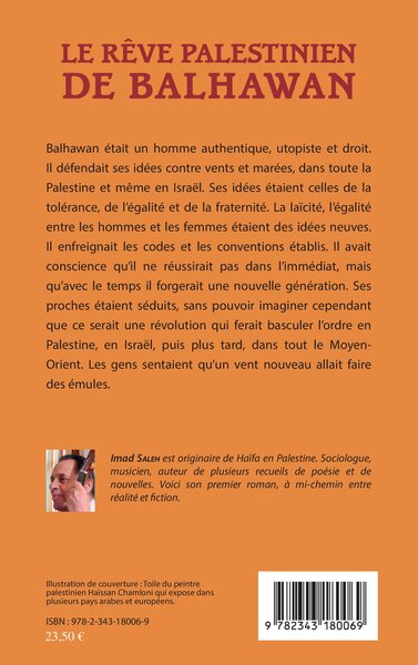 Le rêve palestinien de Balhawan, La marche du retour - L'espoir (9782343180069-back-cover)