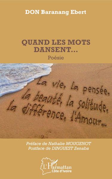 Quand les mots dansent..., Poésie (9782343163161-front-cover)