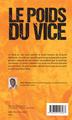 Le poids du vice, Roman (9782343146287-back-cover)