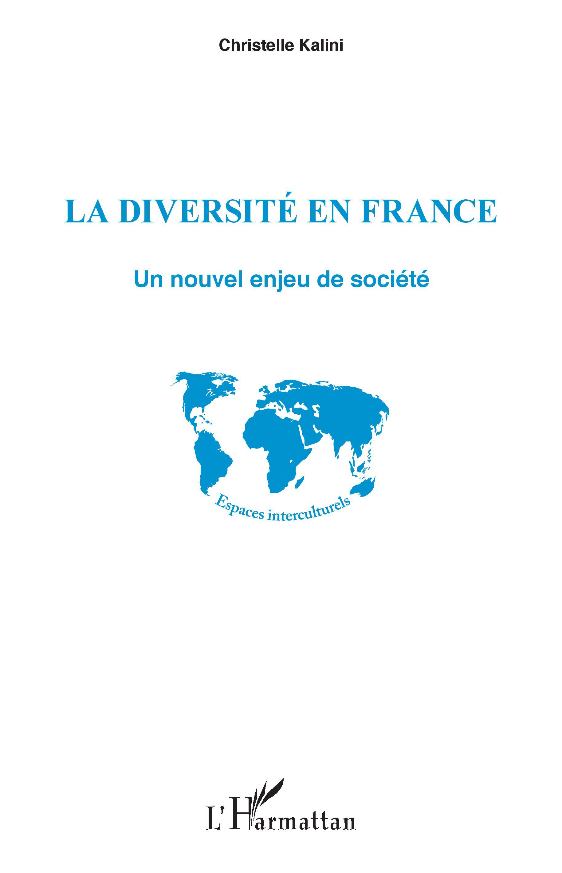 La diversité en France, Un nouvel enjeu de société (9782343136325-front-cover)
