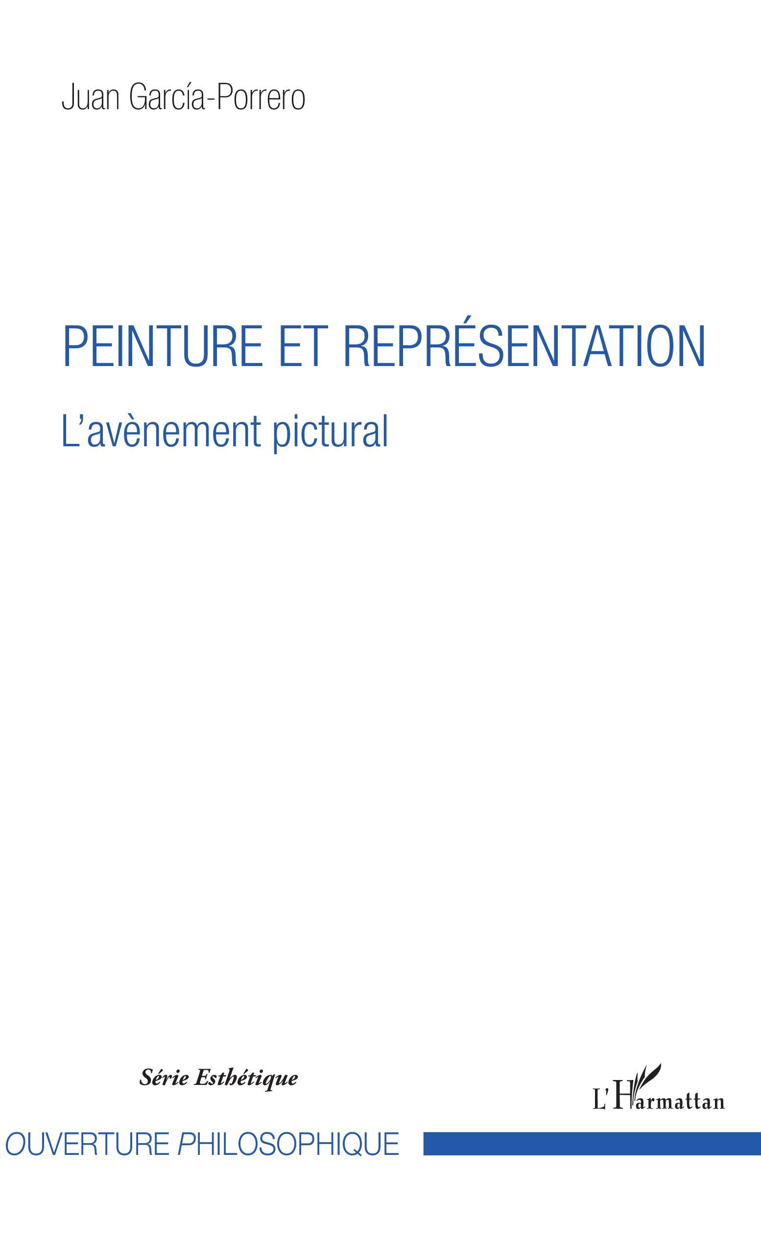 Peinture et représentation, L'avènement pictural (9782343147567-front-cover)