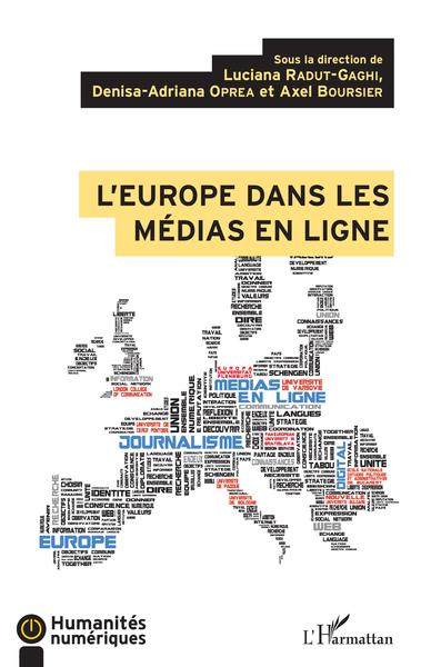 L'Europe dans les médias en ligne (9782343133089-front-cover)