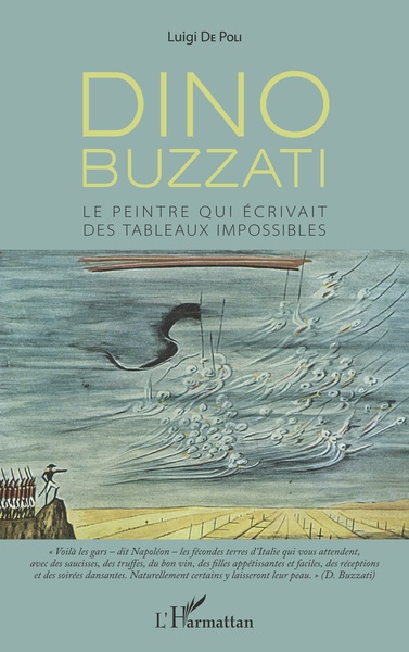 Dino Buzzati, Le peintre qui écrivait des tableaux impossibles (9782343171692-front-cover)