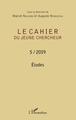 Cahier du jeune chercheur, Etudes, Le cahier du jeune chercheur 5 / 2019 (9782343195216-front-cover)