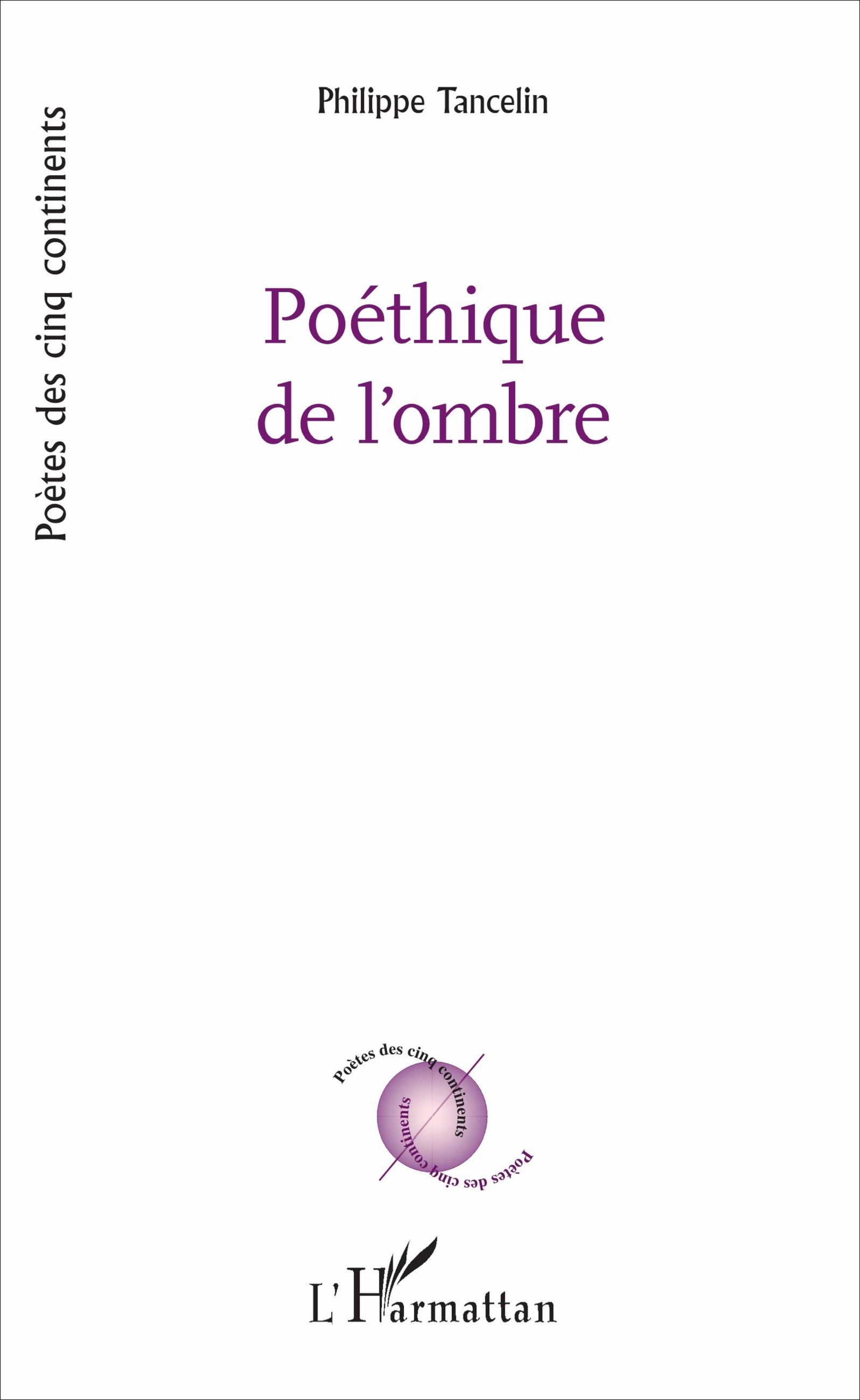 Poéthique de l'ombre (9782343109671-front-cover)