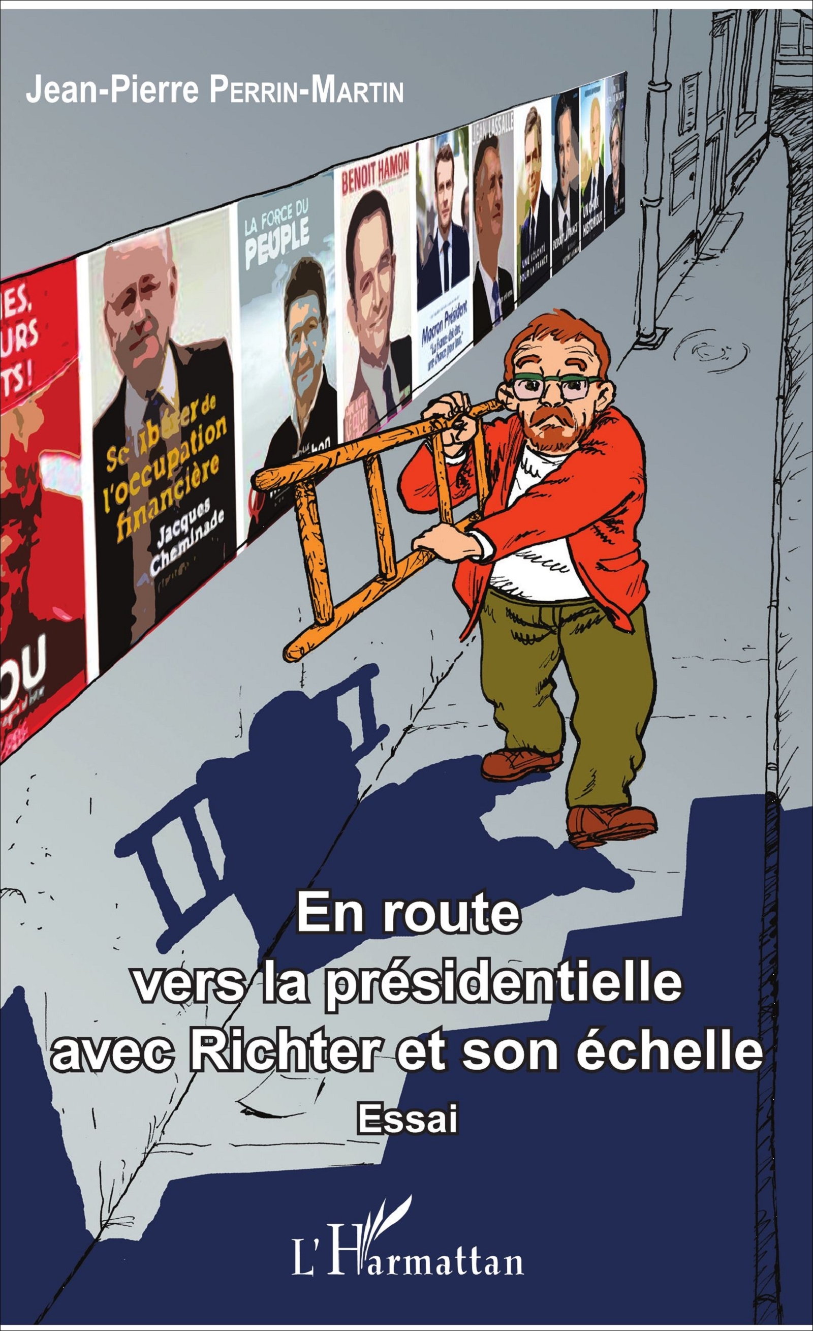 En route vers la présidentielle avec Richter et son échelle, Essai (9782343127873-front-cover)