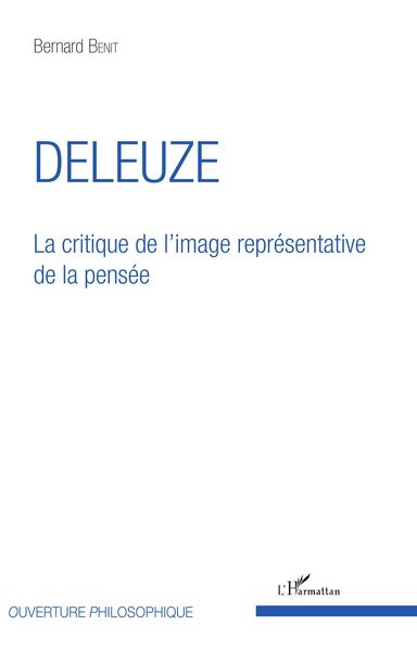 Deleuze, La critique de l'image représentative de la pensée (9782343152813-front-cover)
