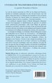 Un essai de transformation sociale, Le quartier Picassiette à Chartres (9782343127255-back-cover)