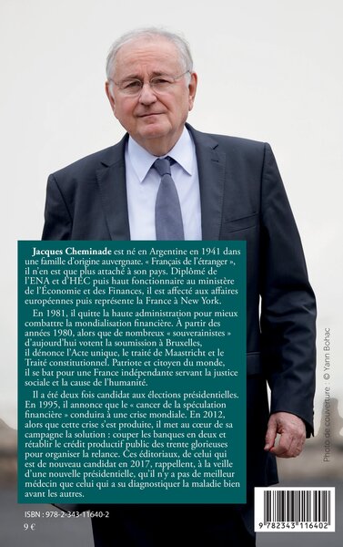 Ce qu'un président doit faire, Nous libérer de l'occupation financière (9782343116402-back-cover)