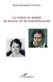 La vision du monde de Balzac et de Schopenhauer (9782343172026-front-cover)