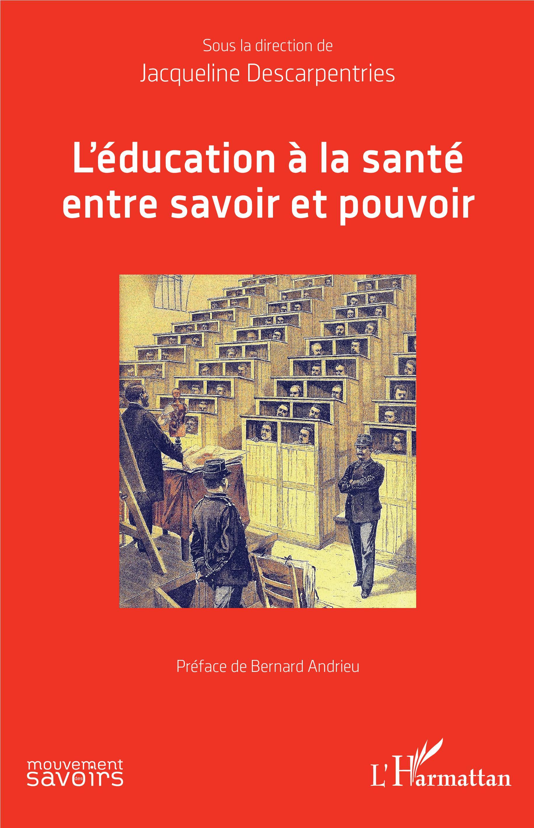 L'éducation à la santé entre savoir et pouvoir (9782343180083-front-cover)