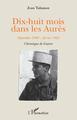 Dix-huit mois dans les Aurès, Septembre 1960-février 1962 - Chronique de guerre (9782343178448-front-cover)