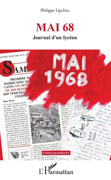 Mai 68 Journal d'un lycéen (9782343164069-front-cover)