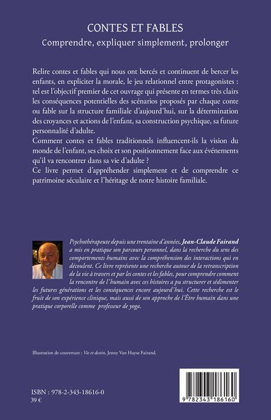 Contes et Fables, Comprendre, expliquer simplement, prolonger (9782343186160-back-cover)