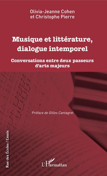 Musique et littérature, dialogue intemporel (9782343195360-front-cover)