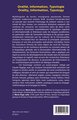 Oralité, Information, Typologie, Orality, Information, Typology - Hommage à M.M. Jocelyne Fernandez-Vest (9782343140629-back-cover)